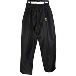 Tidewe Black Waterproof Rain Pants Mens XL Elastic Waist‎ Outdoor Lightweight